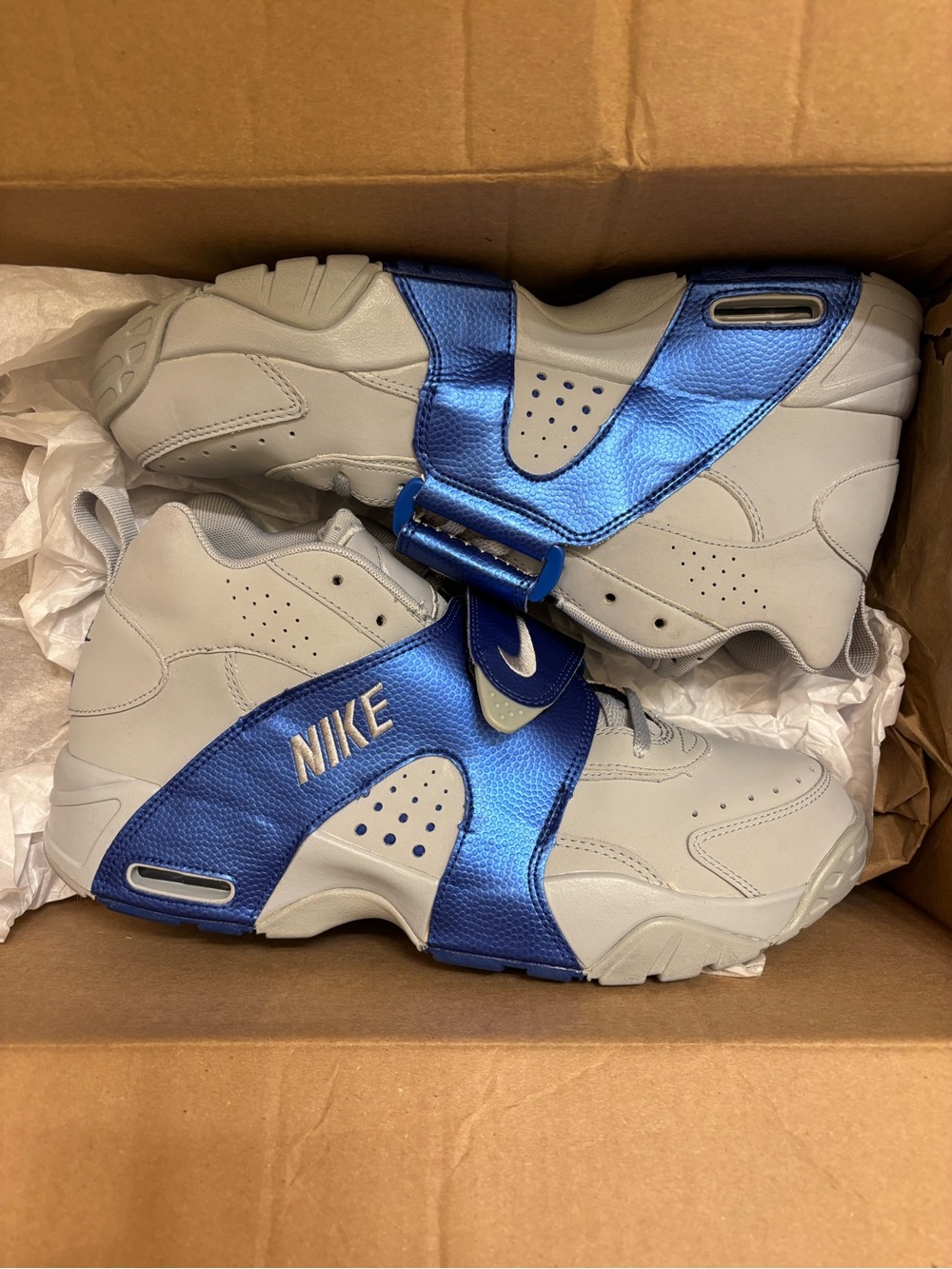 Nike Air Veer 2013 “Wolf Gray/Royal Blue” Sz 10.5 100% Authentic Rare
